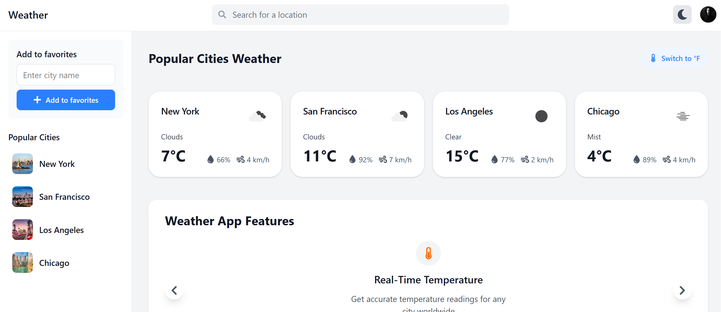 Weather Application